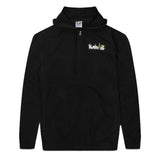 New Style Logo Zip Hoodie Black