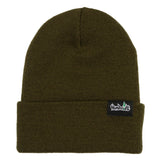 Old English Foldup Beanie OLV-BLK