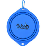 Humboldt Silicone Dog Bowl Blue