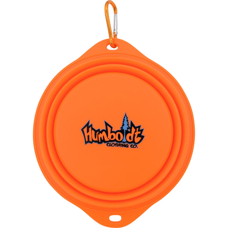 Humboldt Silicone Dog Bowl Orange