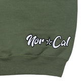 Small Treelogo Norcal P/O Hoodie Military Green