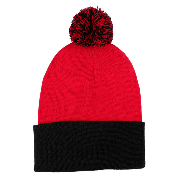 Small Treelogo Pom Foldup Beanie