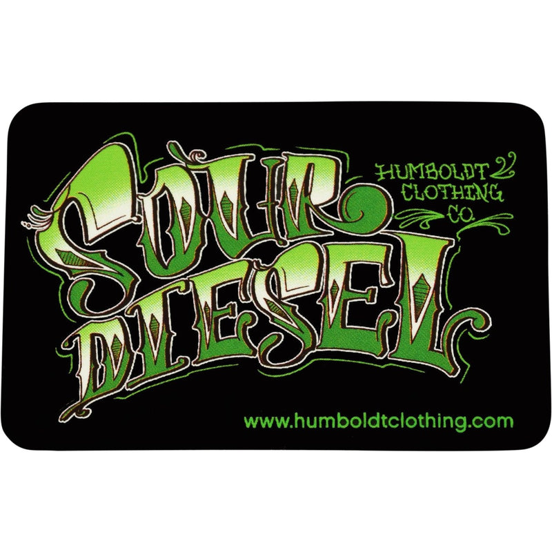Sour Diesel Sticker - Humboldt Clothing Company