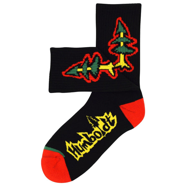 Stayfresh Premium Blend Socks Black-Rasta