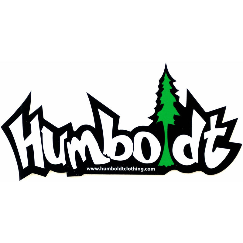 Green Treelogo Sticker - Humboldt Clothing Company