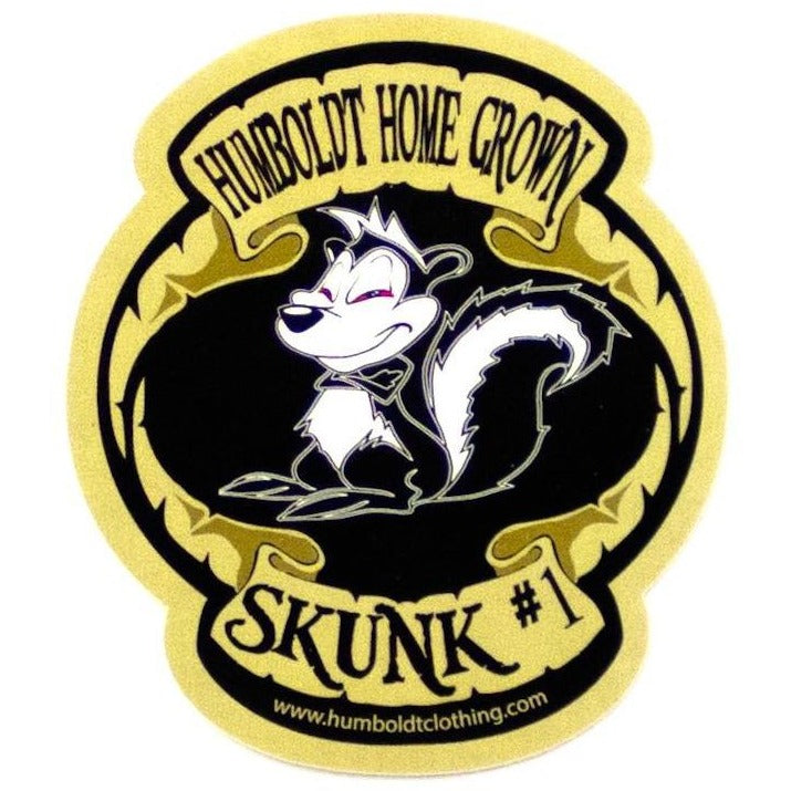 Skunk #1 Sticker - Humboldt Clothing Company