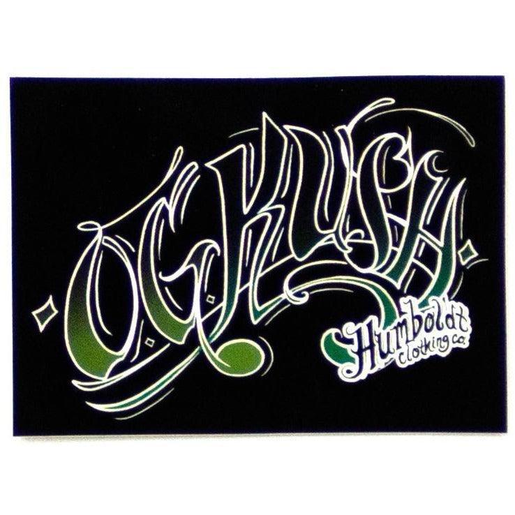 Og Kush Sticker - Humboldt Clothing Company