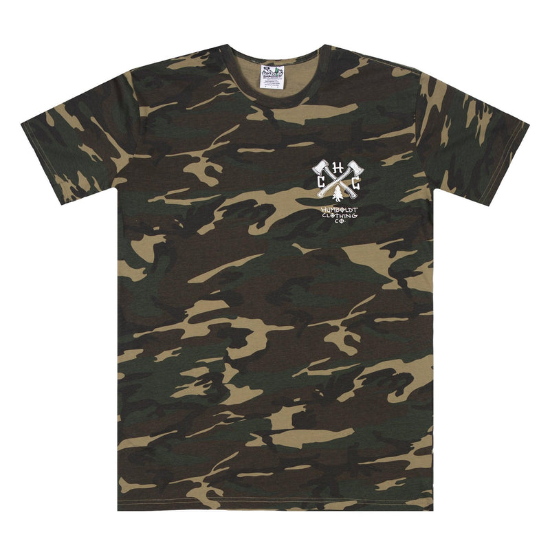 Timberjack Tshirt Green Camo