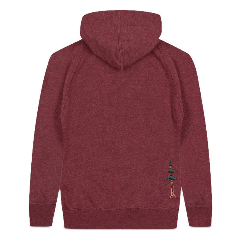 Small TL Toddler P/O Hoodie Crimson