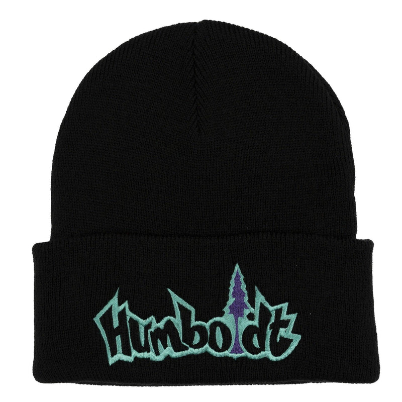 Treelogo Outline Foldup Beanie BLK-TUR-PUR