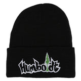 Treelogo Outline Foldup Beanie BLK-WHT-KEL