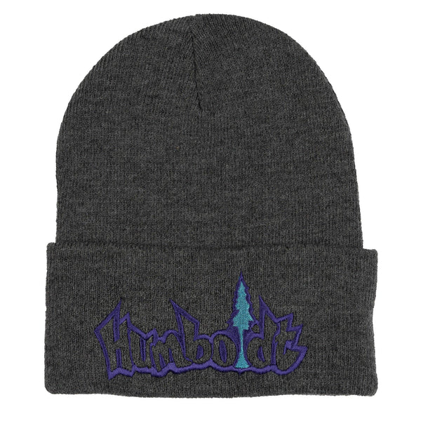 Treelogo Outline Foldup Beanie HEA-TUR-PUR