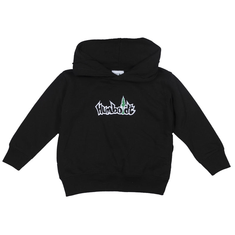Treelogo Outline Norcal Toddler Pullover Hoodie Black