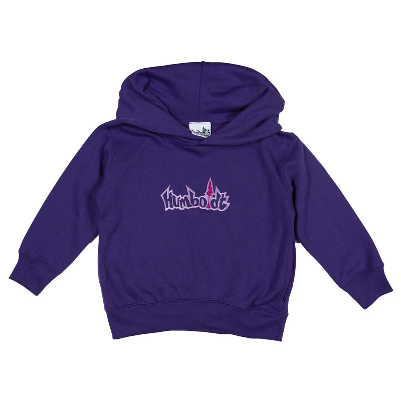 Treelogo Outline Norcal Toddler Pullover Hoodie Purple