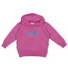 Treelogo Outline Norcal Toddler Pullover Hoodie Raspberry