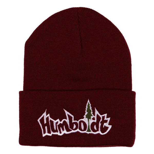 Treelogo Outline Foldup Beanie MAR-WHT-FOR