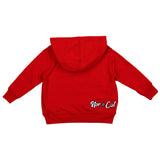 Treelogo Outline Norcal Toddler Pullover Hoodie Red