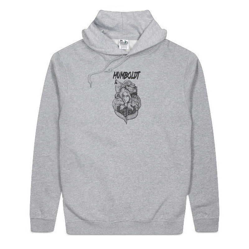 Wolf Pack Pullover Hoodie Heather Grey