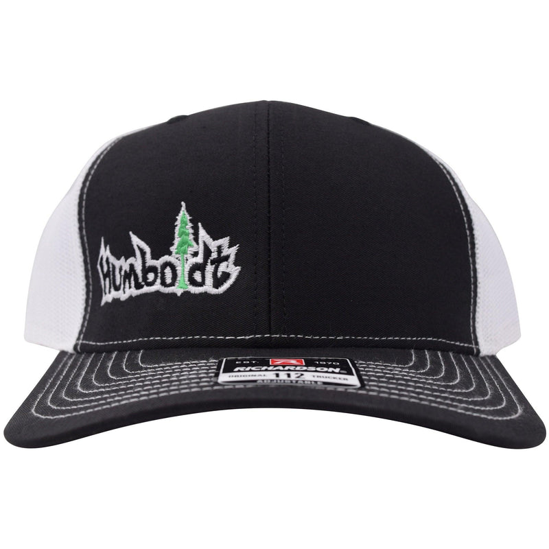 CB Small TL Richardson Snap Hat Black/White