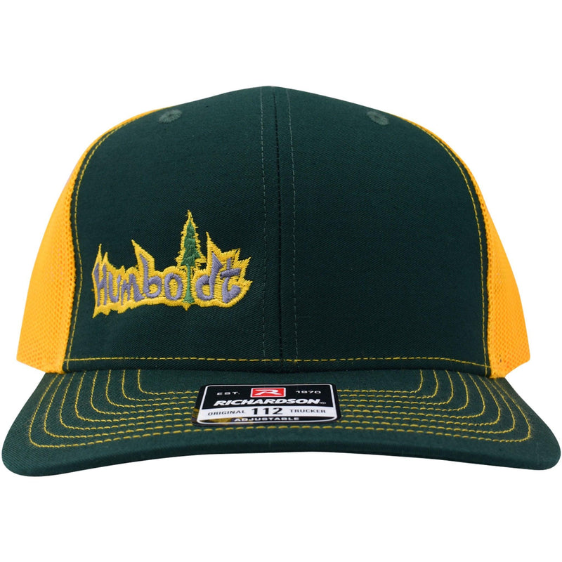 CB Small TL Richardson Snap Hat Dark green/Gold