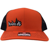 CB Small TL Richardson Snap Hat Orange/Black