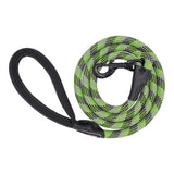 Humboldt Dog Rope Leash-GRN-BLK-GRY