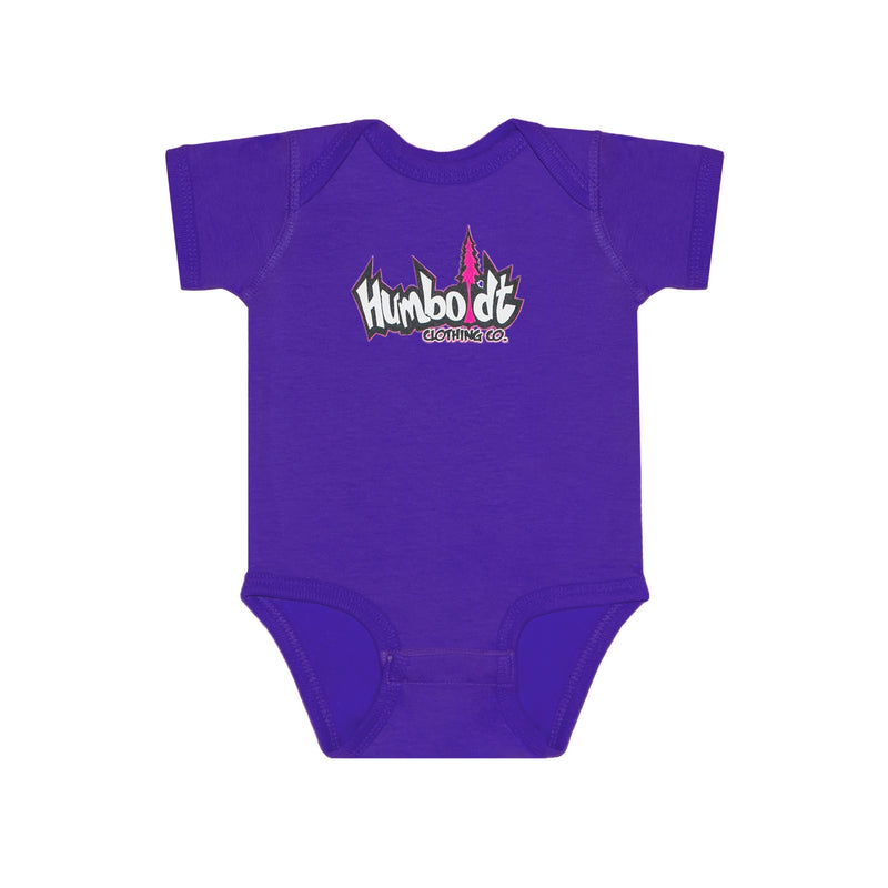 Logo Baby Onesie Purple