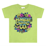 Floral Youth Tshirt Mint Green