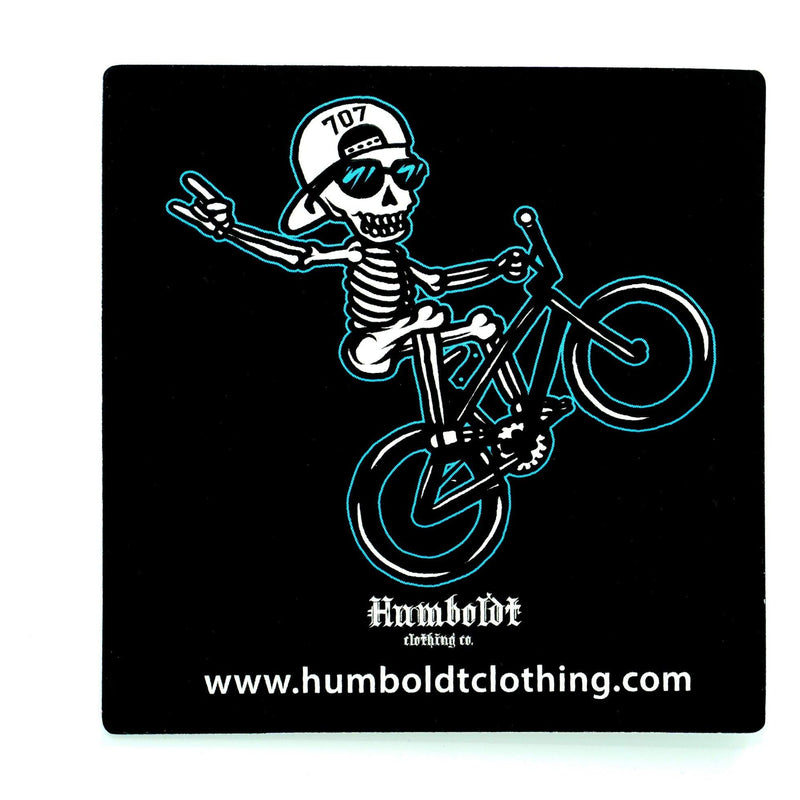 BMX Rider Sticker Humboldt Clothing Company